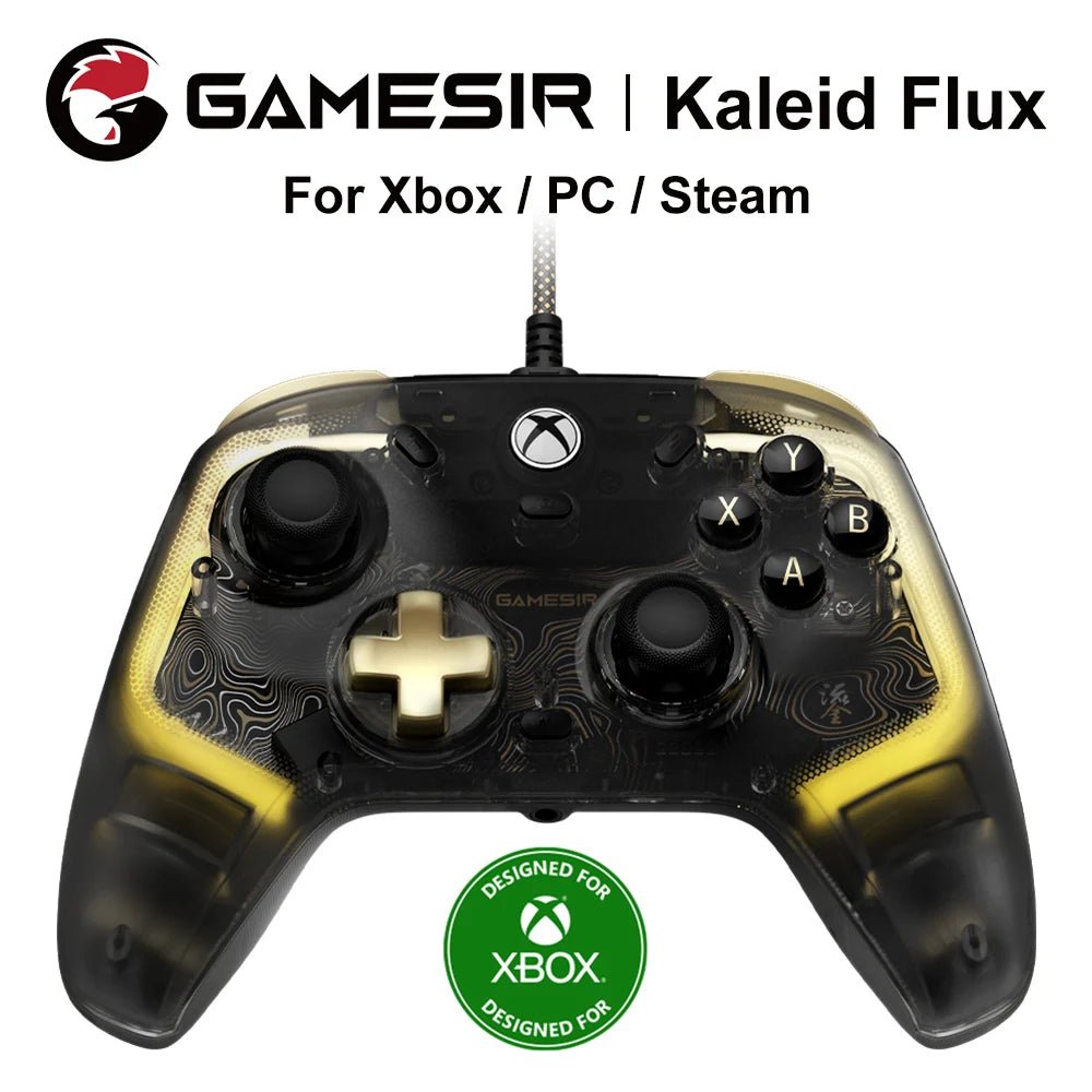 Manette Xbox Filaire GameSir Kaleid Flux — RGB / Hall Effect / Xbox & PC - GamerZone