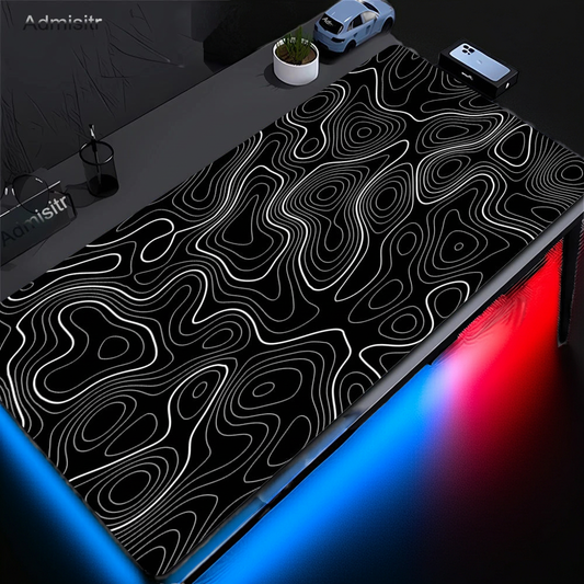 Tapis de Souris Gaming XXL Strata Liquid — Bords Cousus