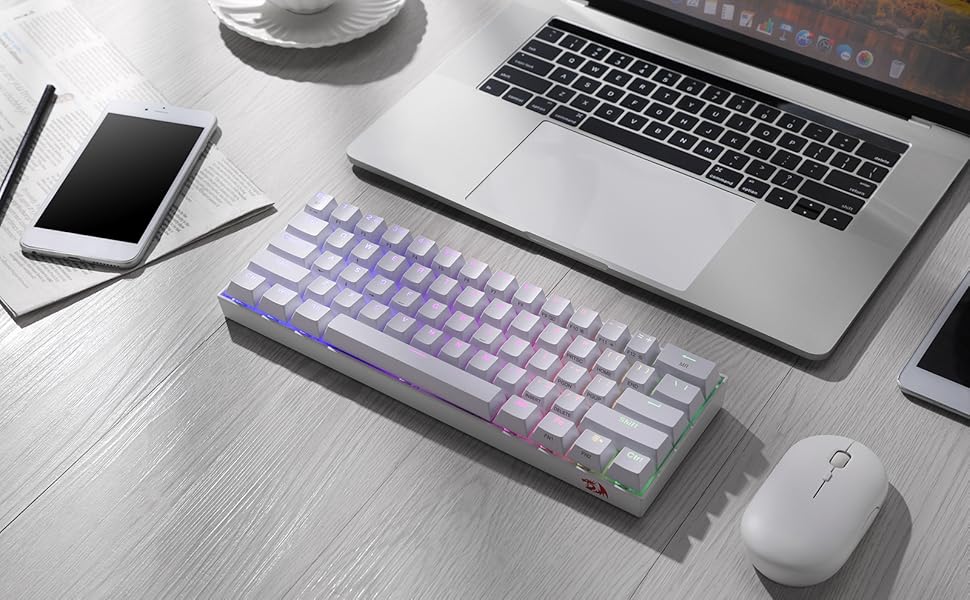 Clavier Mécanique Gaming Redragon K530 Pro — Sans Fil RGB / 60% - GamerZone