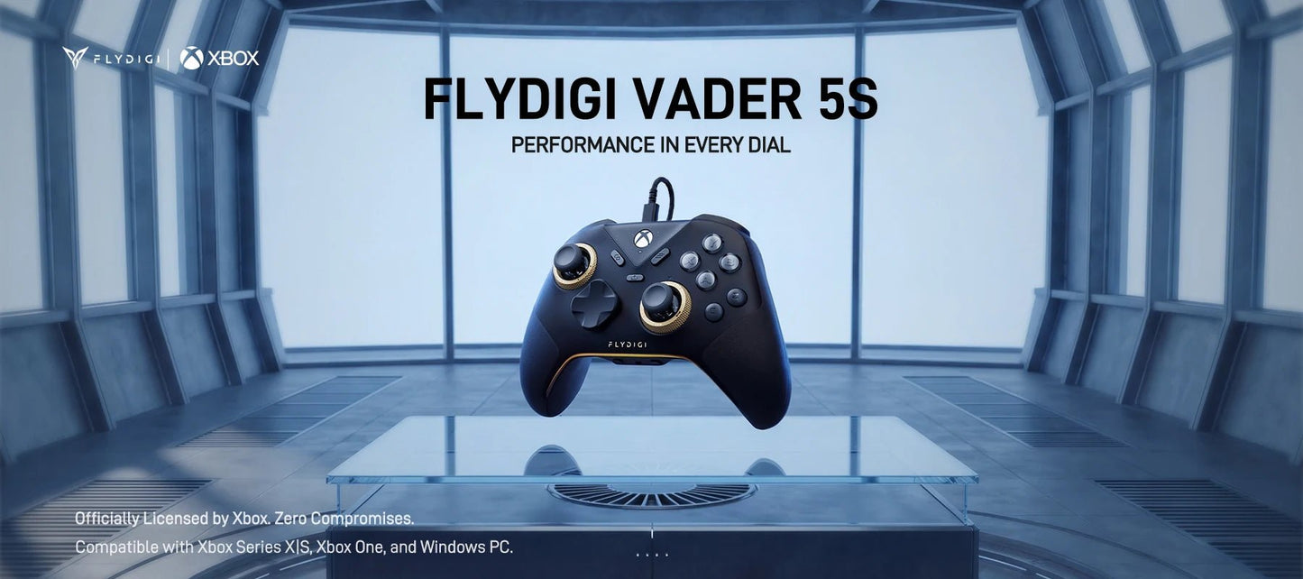 Manette Gaming FLYDIGI VADER 5S — Filaire Xbox & PC / Hall Effect - GamerZone