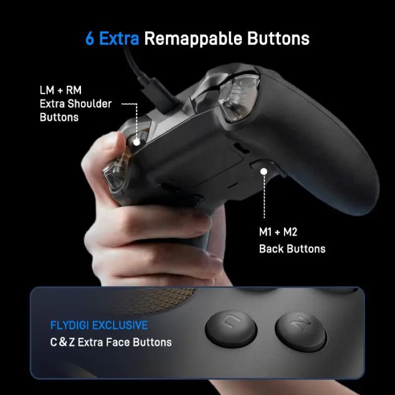 Manette Gaming FLYDIGI VADER 5S — Filaire Xbox & PC / Hall Effect - GamerZone