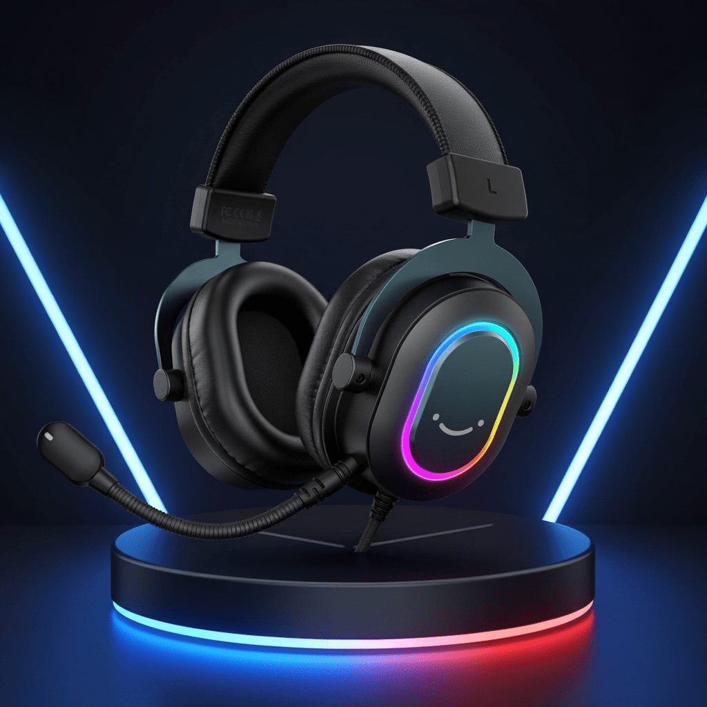 Casque Gaming Surround 7.1 RGB Fifine — PC PS4 PS5 - GamerZone