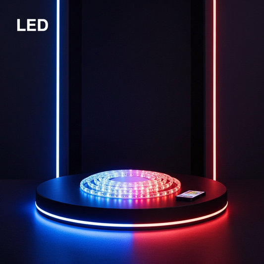 Bande LED RGB gaming synchronisation musicale contrôle app — GamerZone
