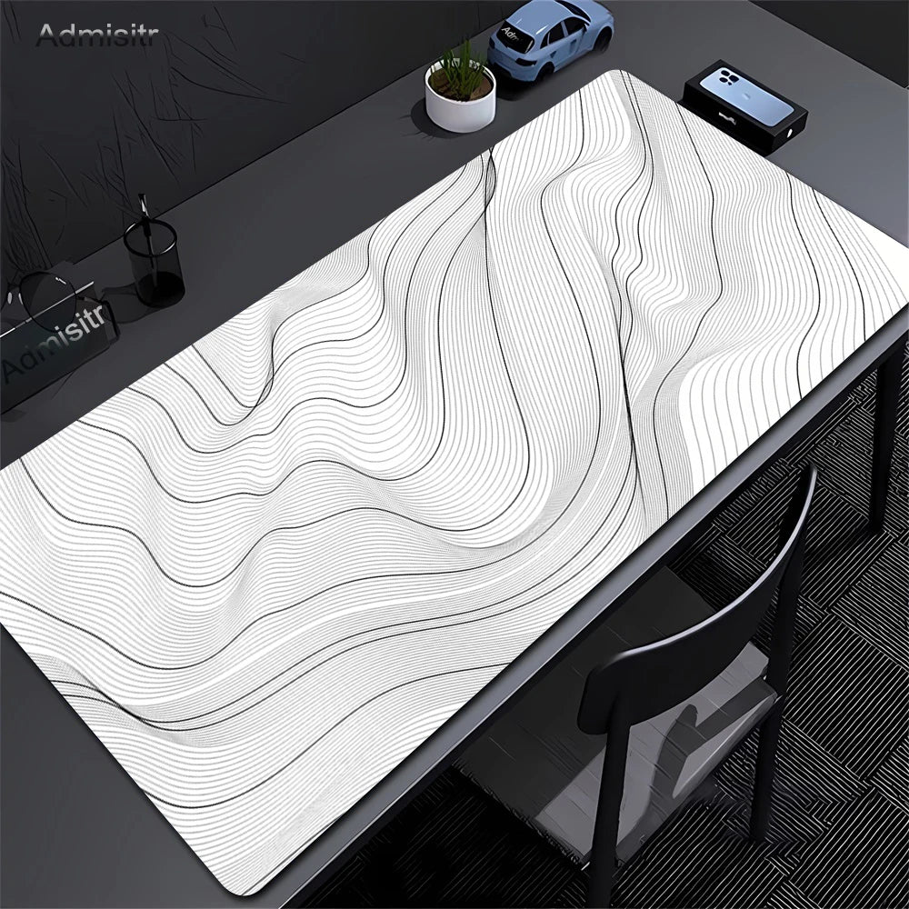 Tapis de Souris Gaming XXL Strata Liquid — Bords Cousus - GamerZone