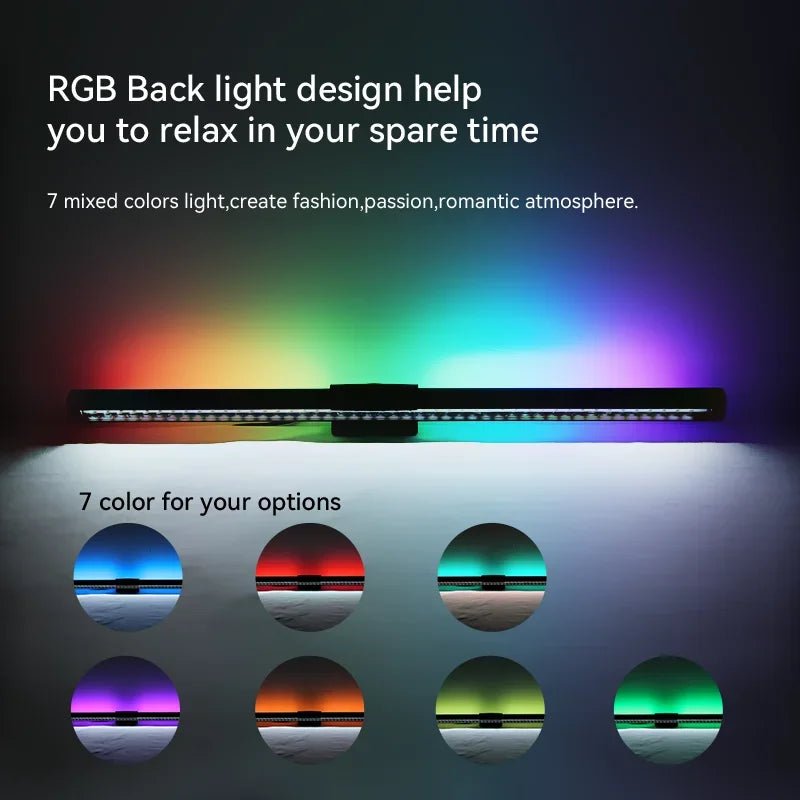 Barre LED RGB Moniteur — Double Face / Gaming / Bureau - GamerZone