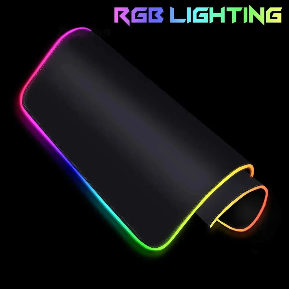Tapis de souris XXL RGB gaming géométrie 3D LED — GamerZone