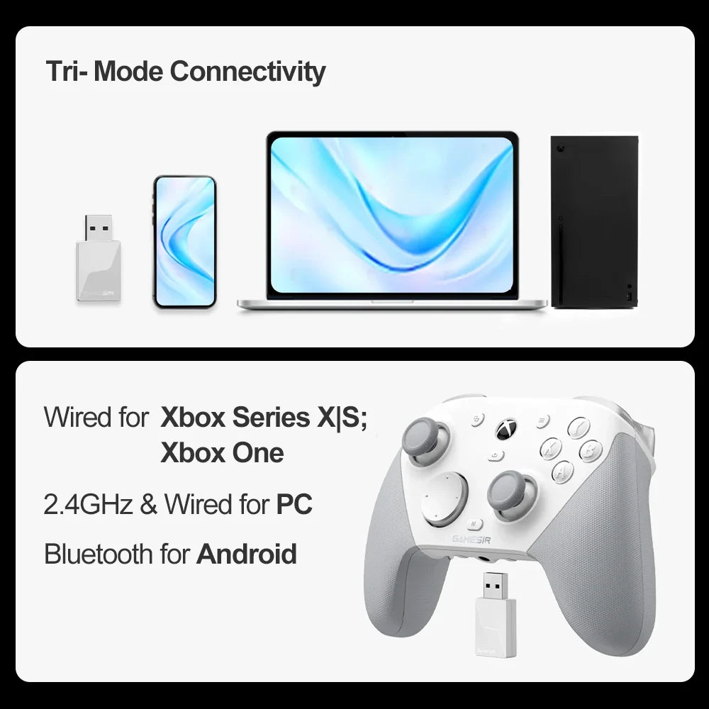 Manette GameSir G7 Pro Xbox - Filaire/Sans Fil PC Android Hall Effect