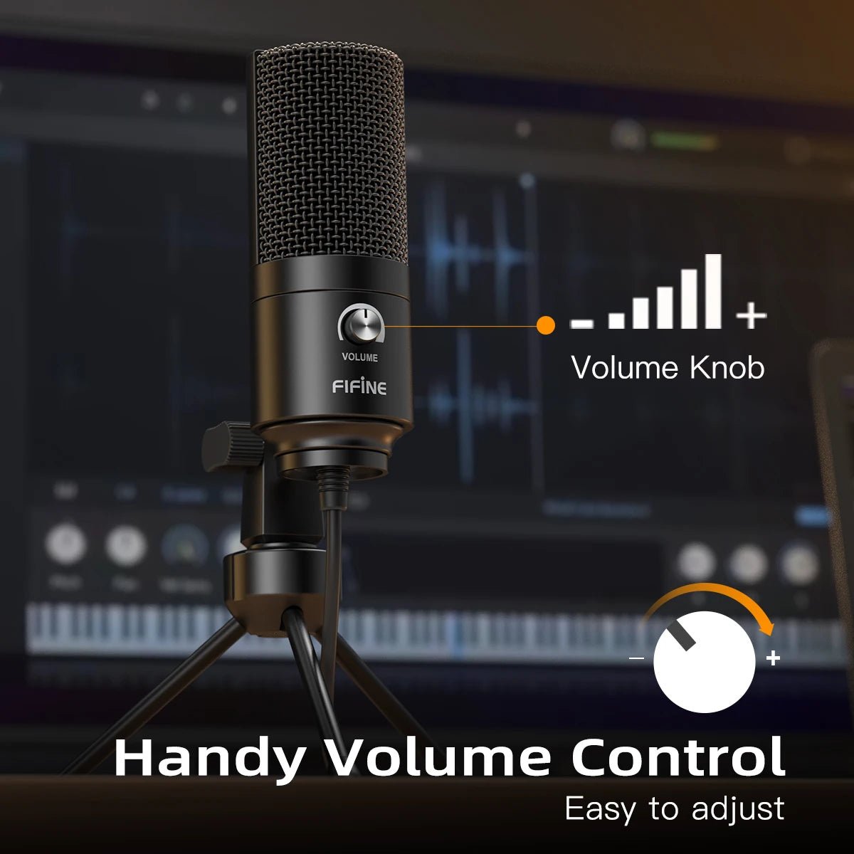 Micro USB FIFINE K669B — Condensateur Studio / Streaming - GamerZone