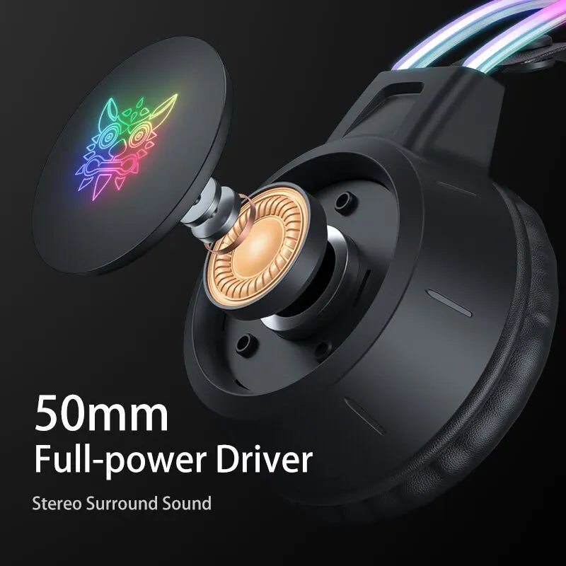 Casque gaming oreilles de chat RGB surround — PC PS4 Xbox GamerZone