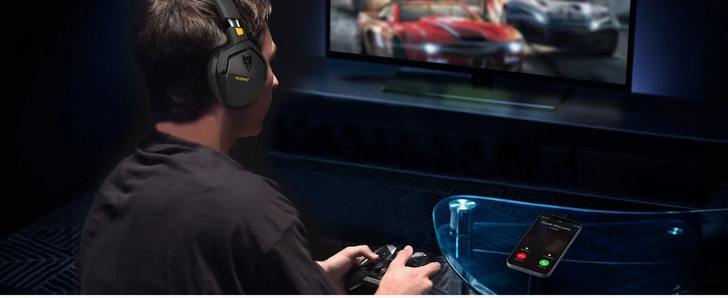 Casque Gaming Sans Fil NUBWO G06 — 100h Autonomie Bluetooth - GamerZone