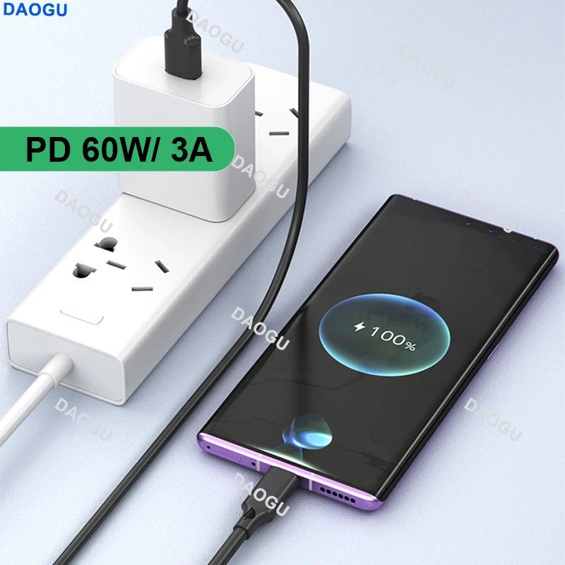 Câble USB - C 60W — Charge Rapide / Transfert Données / PC Gaming - GamerZone