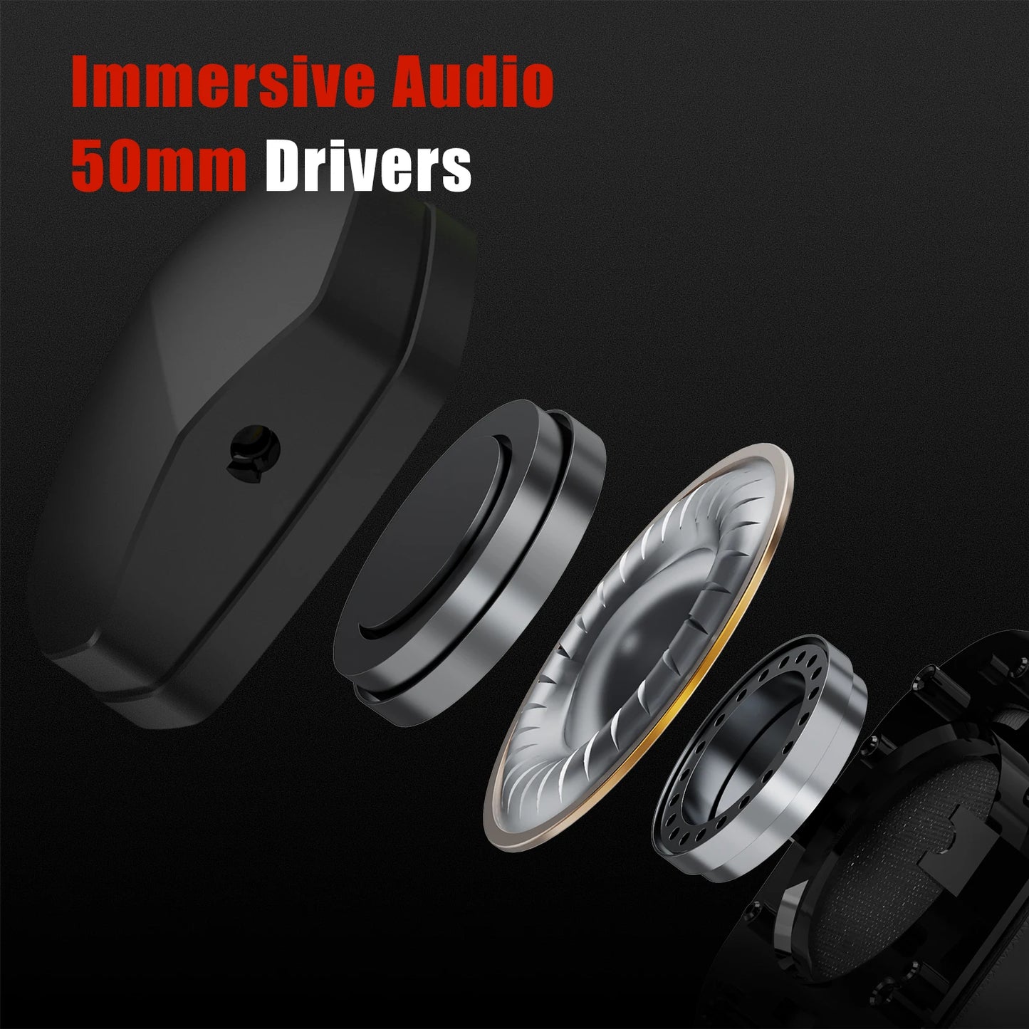 Casque Gaming Sans Fil NUBWO G06 — 100h Autonomie Bluetooth - GamerZone