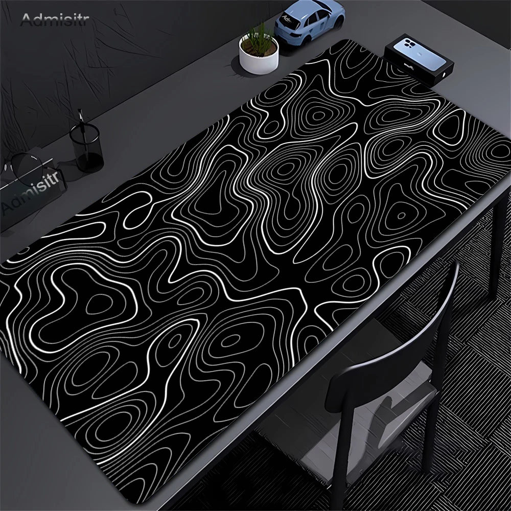 Tapis de Souris Gaming XXL Strata Liquid Bords Cousus - GamerZone
