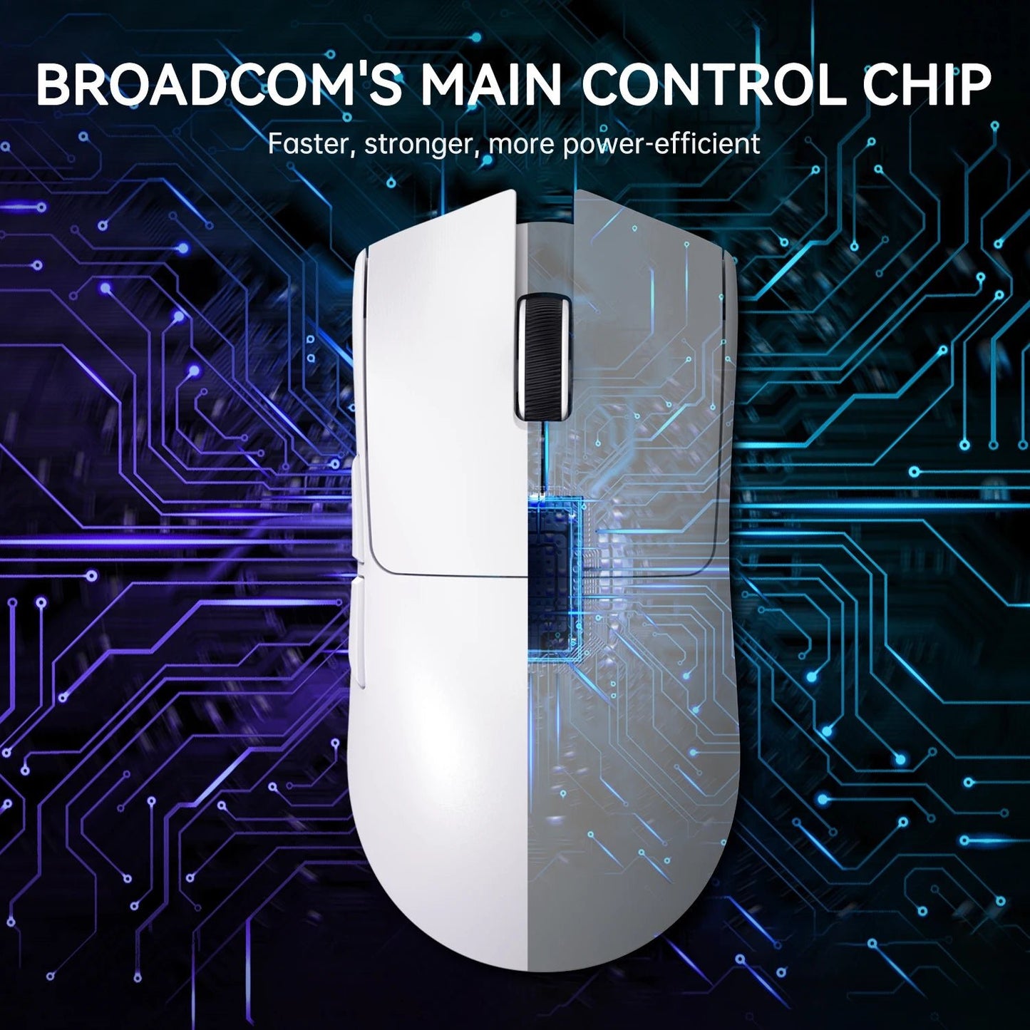 Souris Gaming Sans Fil Attack Shark X11 – Tri-Mode 2.4G/BT/Filaire – Capteur PAW3311 – Base de Charge Magnétique RGB – 63g - GamerZone