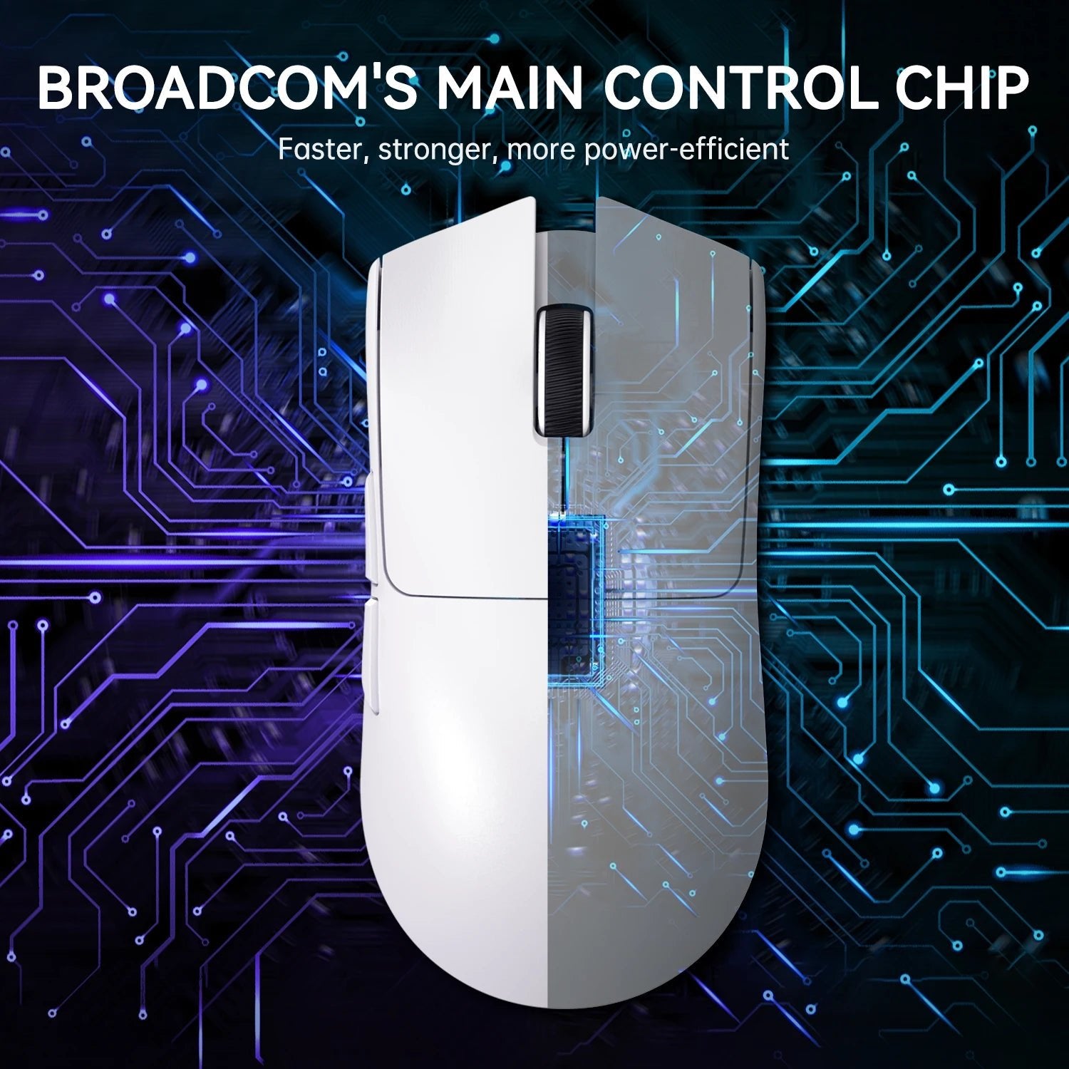 Souris Gaming Sans Fil Attack Shark X11 – Tri-Mode 2.4G/BT/Filaire – Capteur PAW3311 – Base de Charge Magnétique RGB – 63g - GamerZone
