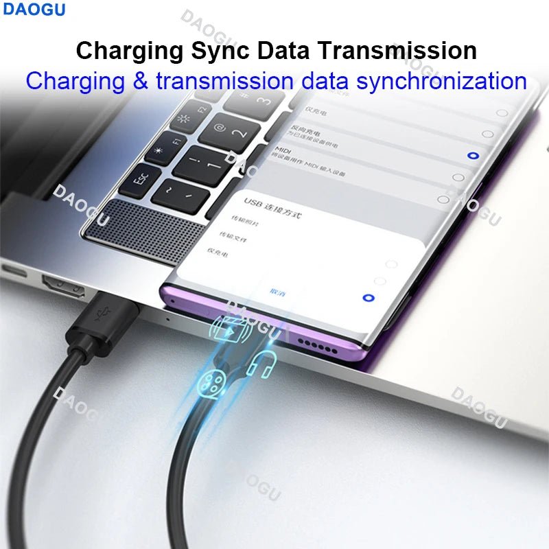 Câble USB - C 60W — Charge Rapide / Transfert Données / PC Gaming - GamerZone