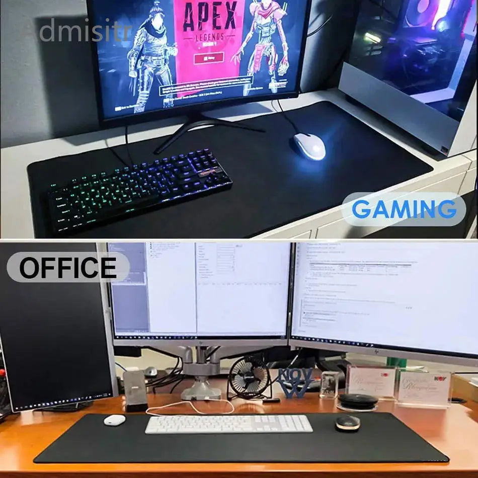 Tapis de Souris Gaming XXL Strata Liquid — Bords Cousus - GamerZone