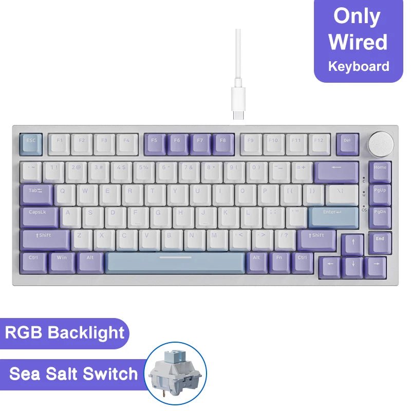 Clavier Mécanique Gaming Ajazz AK820 — Bluetooth / Sans Fil / RGB 75% - GamerZone