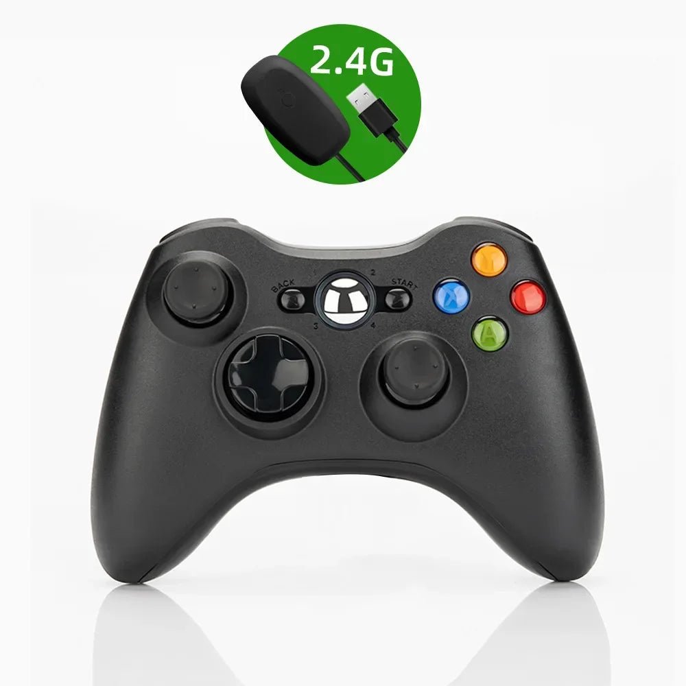 Manette Xbox 360 — Filaire / Sans Fil 2.4G / Bluetooth / PC Windows - GamerZone