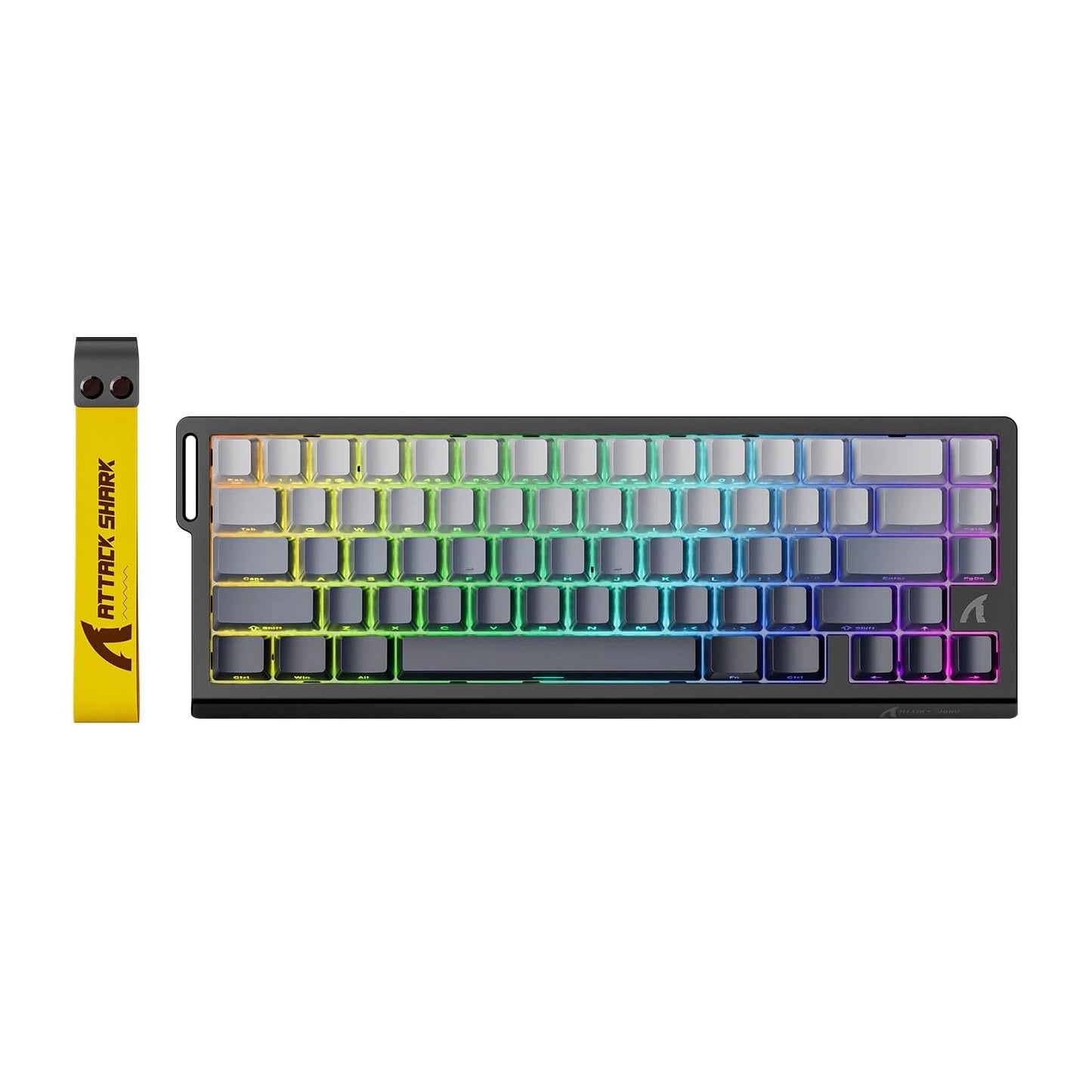 Clavier Mécanique Gaming Attack Shark X68 HE – 60% Rapid Trigger – Switch Magnétique Hall Effect – 8000Hz – 0.01mm Précision