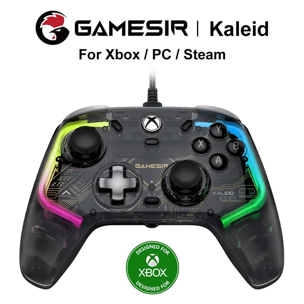 Manette Xbox Filaire GameSir Kaleid Flux — RGB / Hall Effect / Xbox & PC - GamerZone