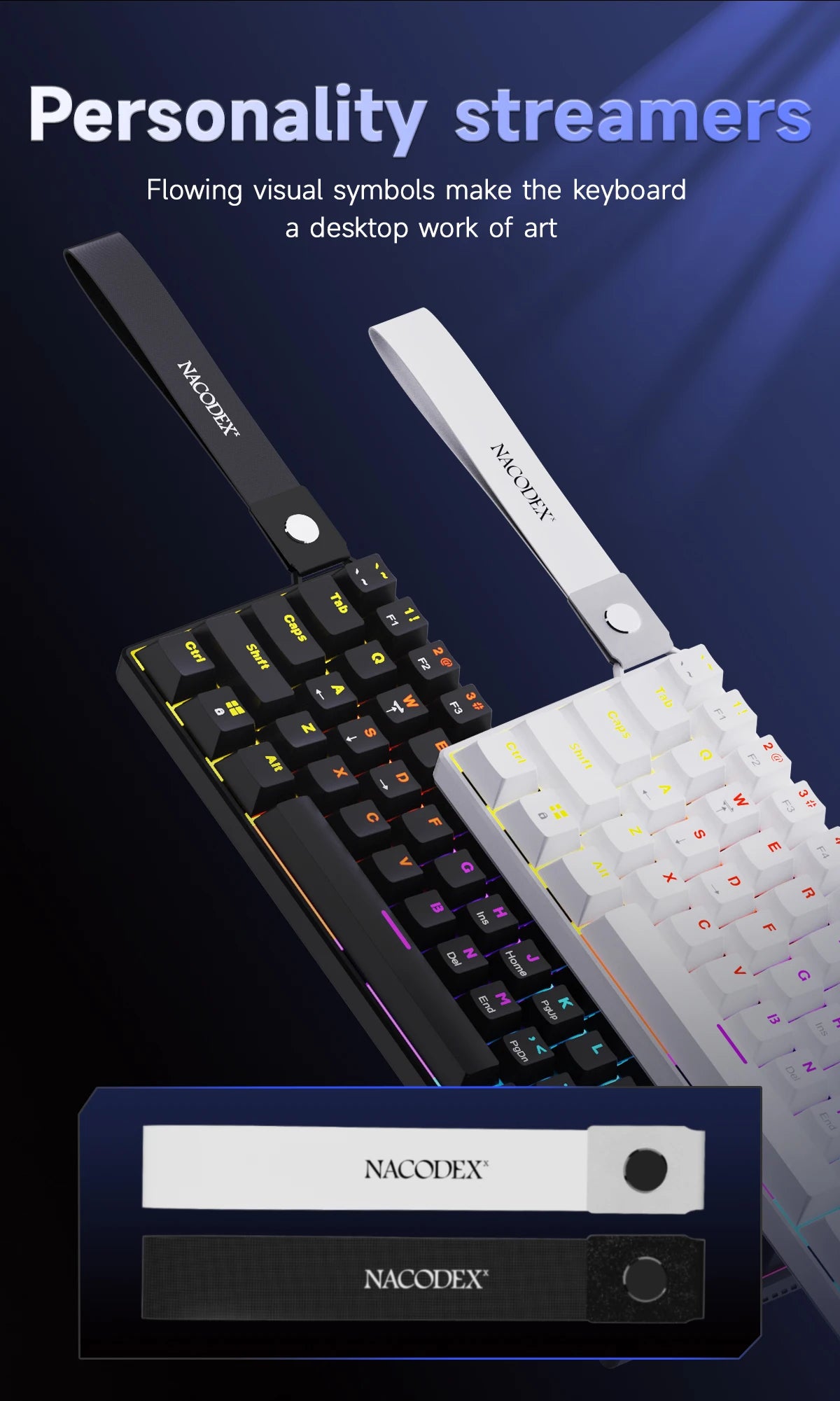 Clavier Mécanique Gaming AJAZZ NK61 — 60% RGB Hot-Swap 61 Touches - GamerZone