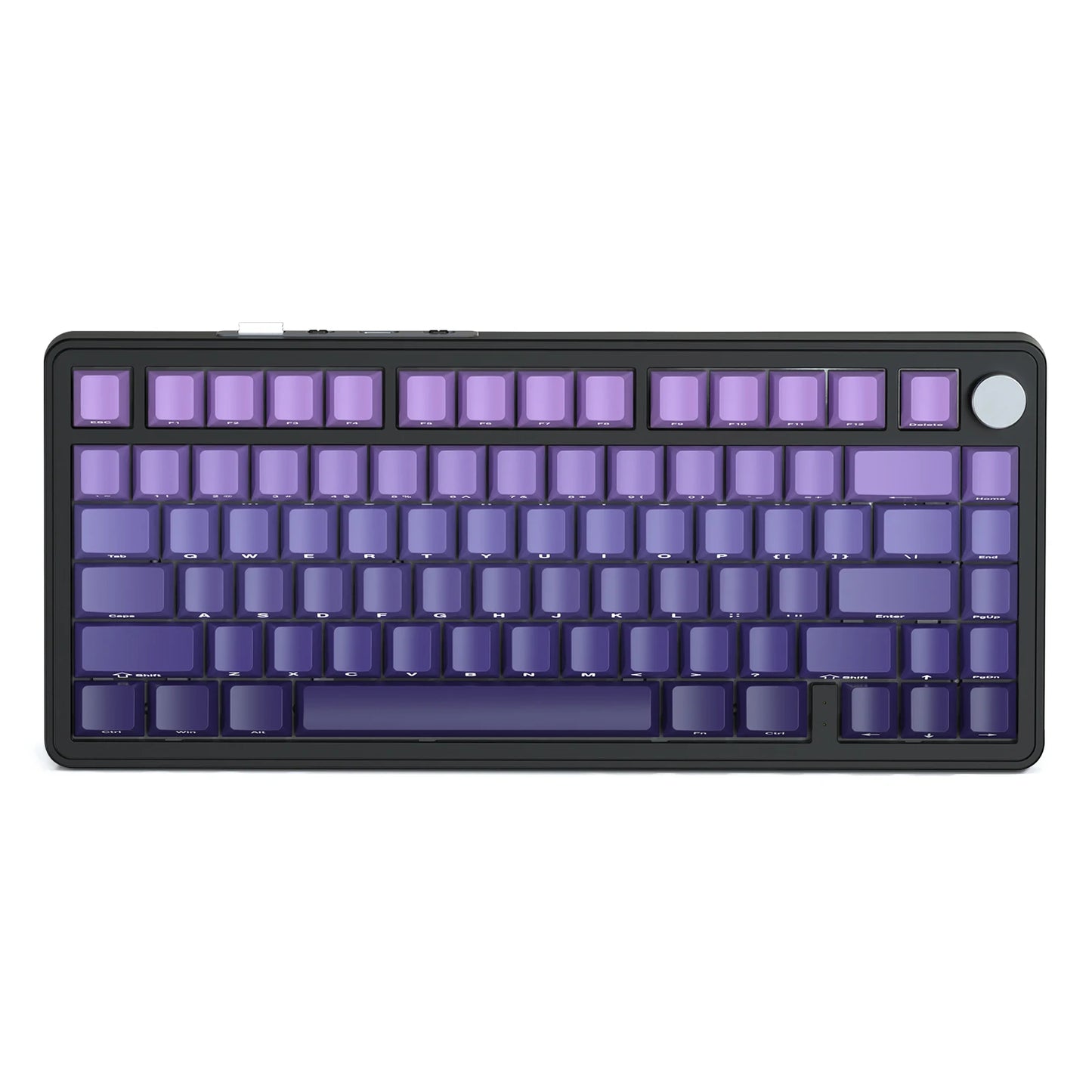 Clavier Mécanique Gaming Sans Fil Attack Shark X85 – 75% Gasket – Tri-Mode 2.4G/BT/Filaire – Switches Hot-Swap – Bouton CNC – RGB 1.6M