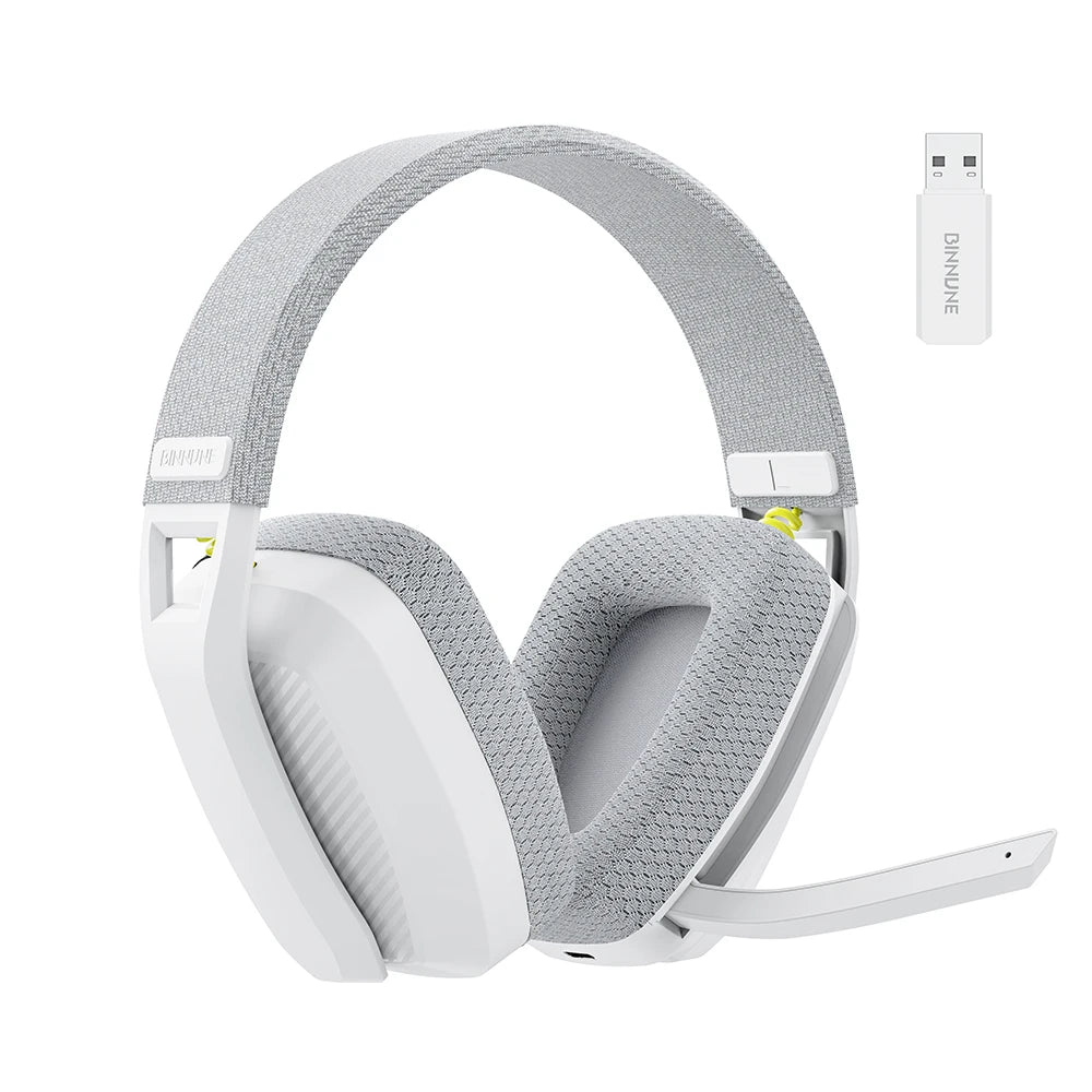 Casque Gaming Sans Fil BINNUNE BW06 — 2.4GHz / Bluetooth 5.3 / Dual Wireless - GamerZone
