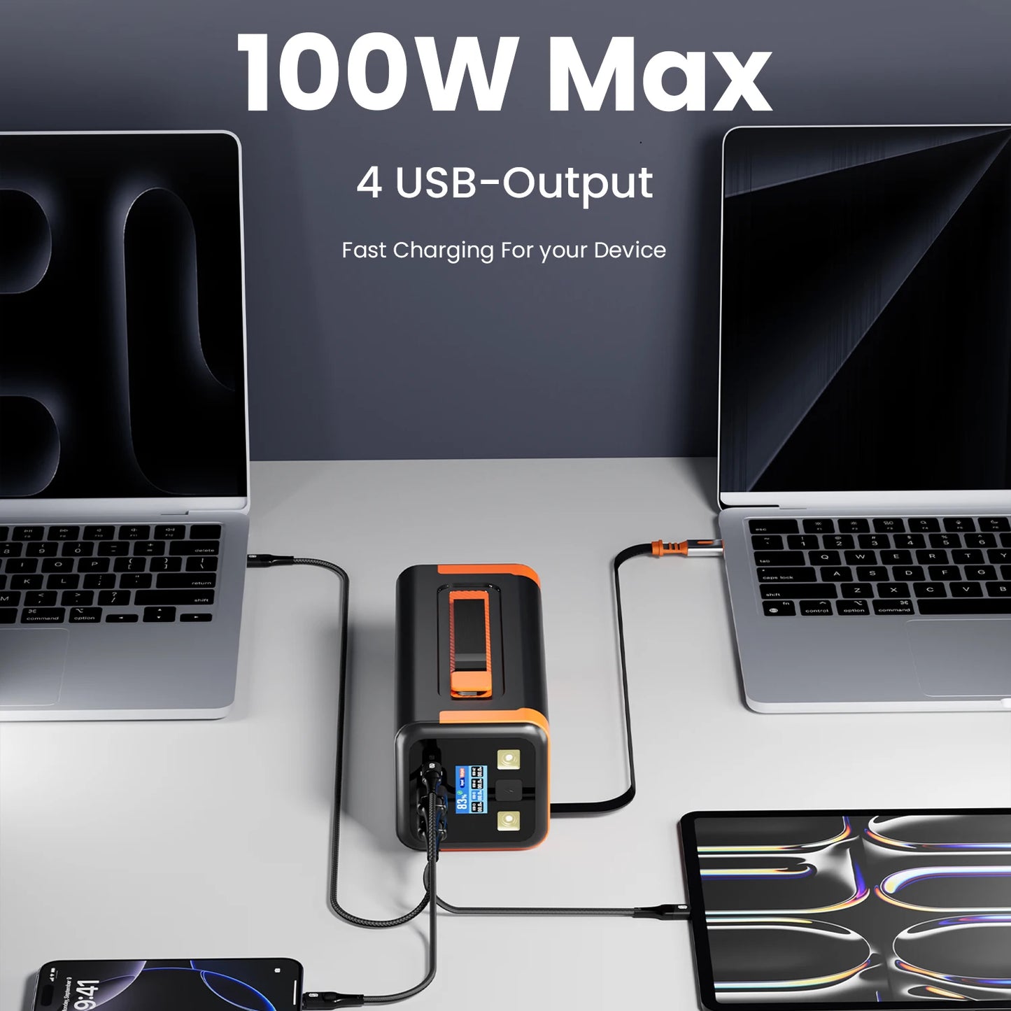 Power Bank Gaming 50000mAh — Charge Rapide 100W - GamerZone