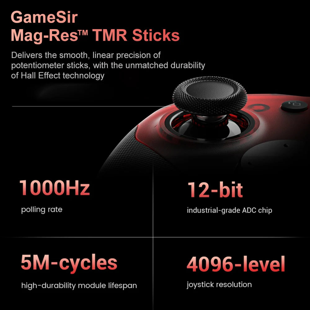 Manette GameSir G7 Pro Xbox - Filaire/Sans Fil PC Android Hall Effect