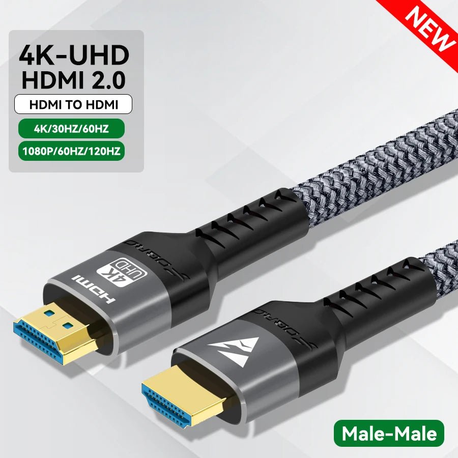 Câble HDMI 4K 60Hz gaming compatible PS4 PS5 PC TV moniteur — GamerZone