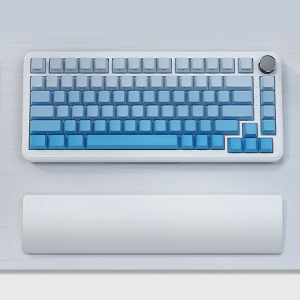 Repose-Poignet Gaming Clavier — Mousse à Mémoire de Forme, Base Antidérapante, 81 Touches