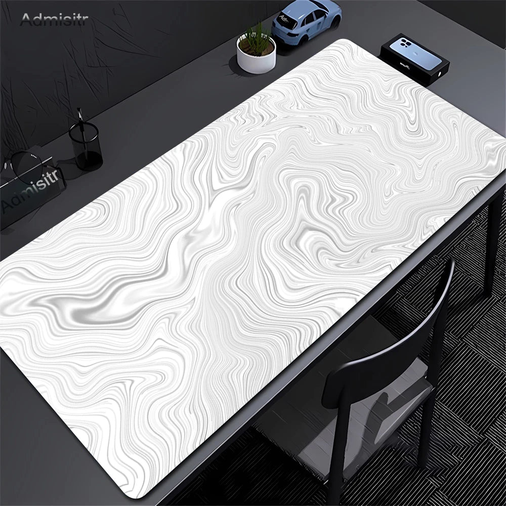 Tapis de Souris Gaming XXL Strata Liquid — Bords Cousus - GamerZone