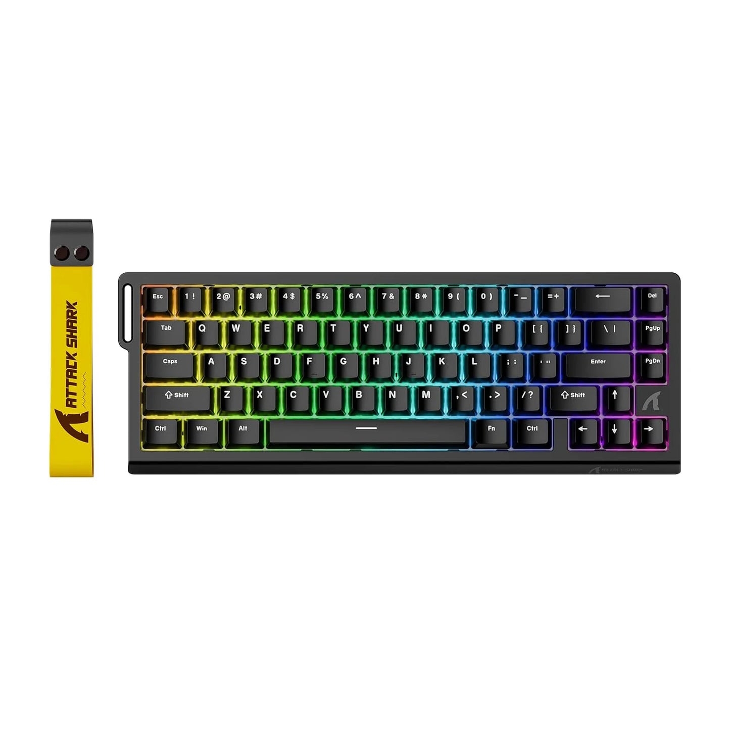 Clavier Mécanique Gaming Attack Shark X68 HE – 60% Rapid Trigger – Switch Magnétique Hall Effect – 8000Hz – 0.01mm Précision