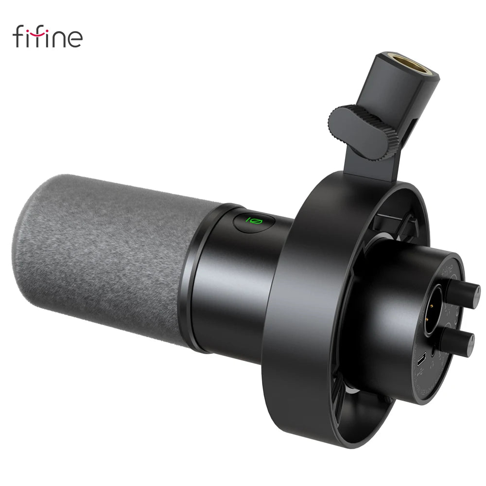 Microphone Gaming FIFINE K688 — USB & XLR, Streaming, Podcast, PC PS4 PS5 - GamerZone