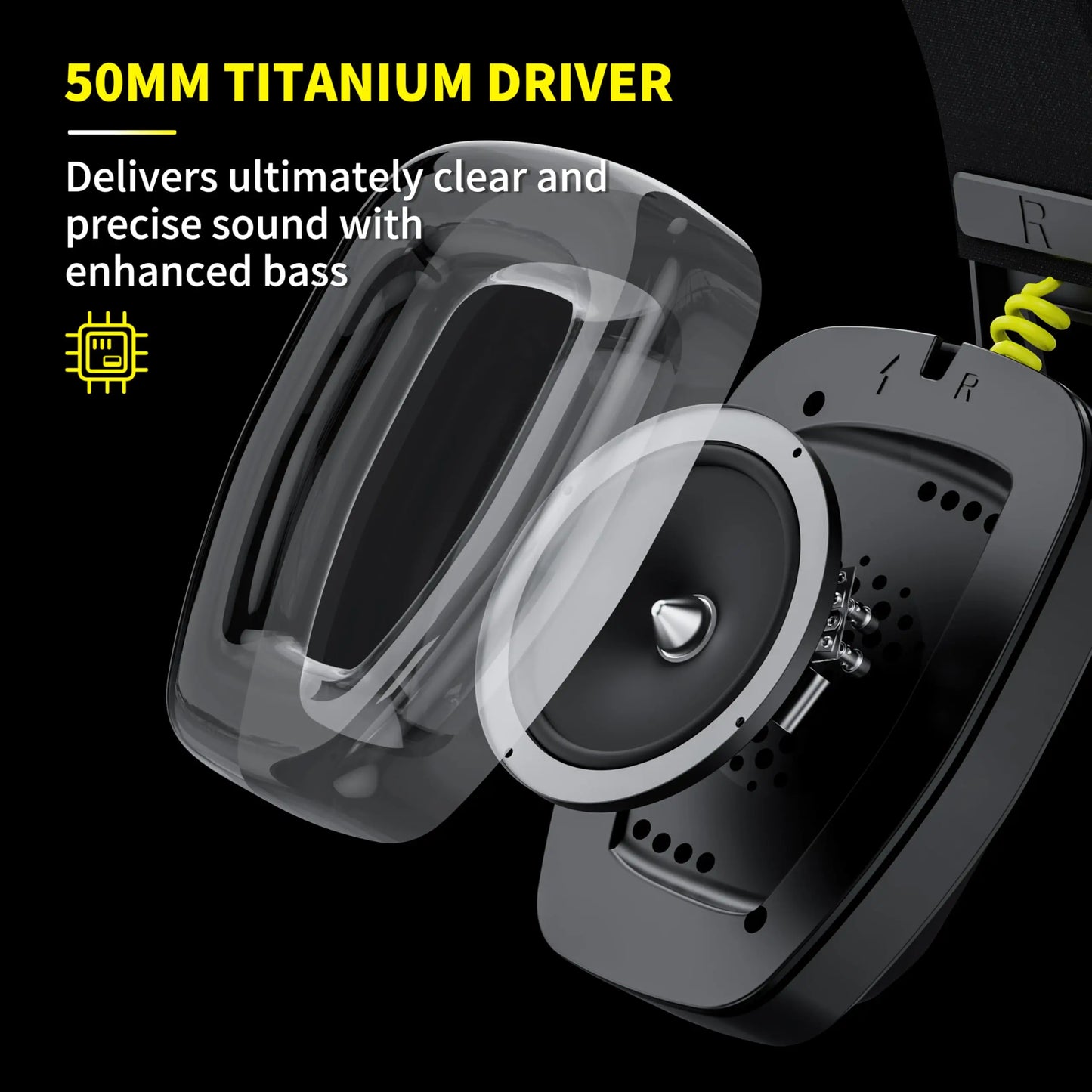 Casque Gaming Sans Fil BINNUNE BW06 — 2.4GHz / Bluetooth 5.3 / Dual Wireless - GamerZone