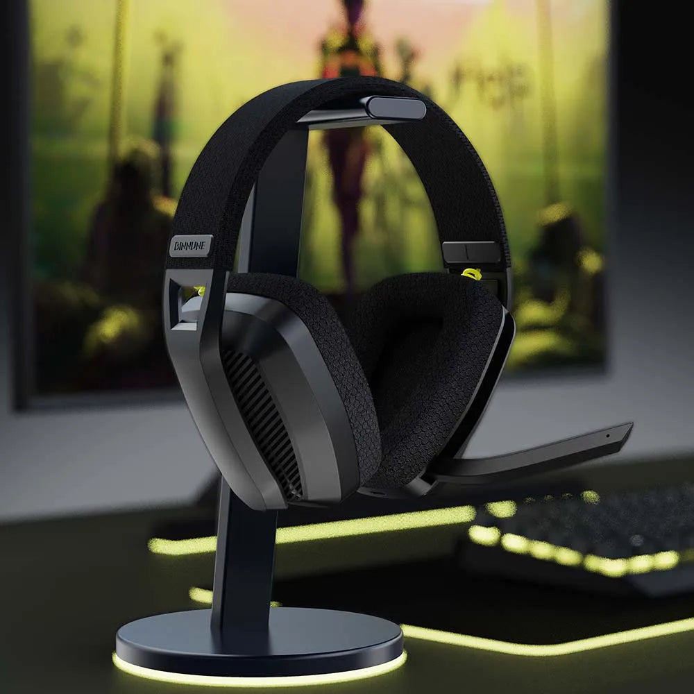Casque Gaming Sans Fil Bluetooth BINNUNE BW06 2.4GHz - GamerZone