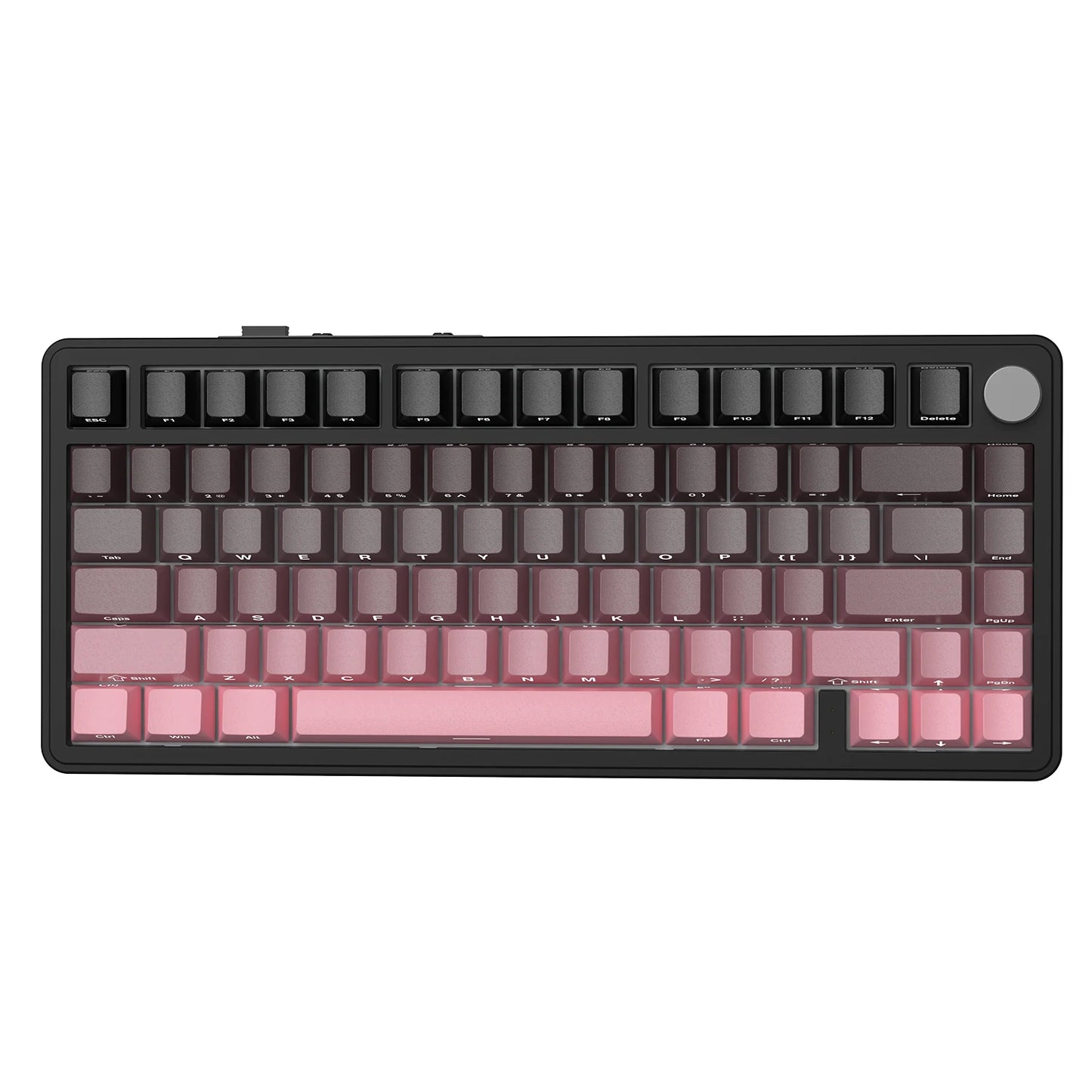 Clavier Mécanique Gaming Sans Fil Attack Shark X85 – 75% Gasket – Tri-Mode 2.4G/BT/Filaire – Switches Hot-Swap – Bouton CNC – RGB 1.6M