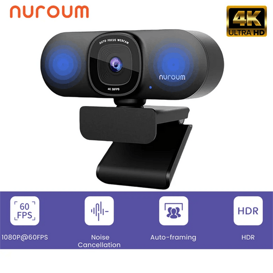 Webcam streaming 4K NUROUM emballage et packaging