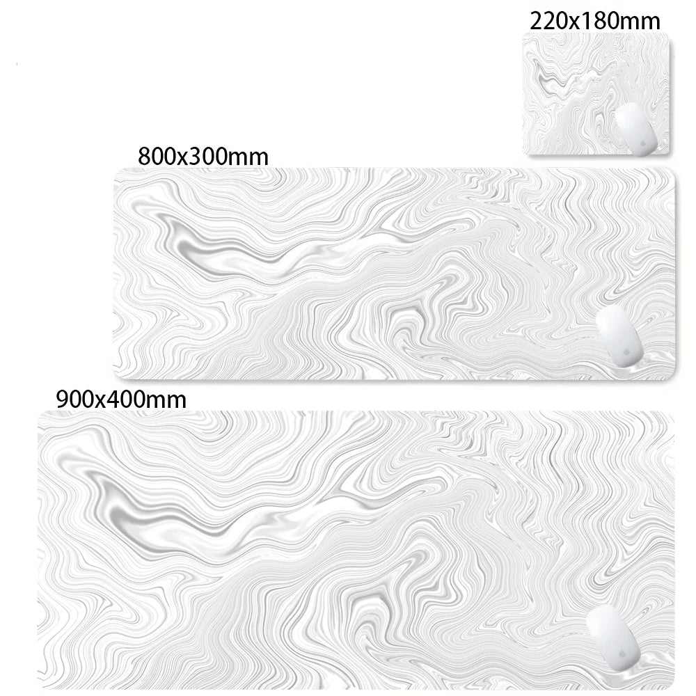 Tapis de Souris Gaming XXL Strata Liquid — Bords Cousus - GamerZone