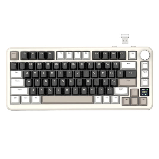 Clavier Mécanique Attack Shark X85Pro - 75% Écran Hot-Swap Sans Fil RGB - GamerZone