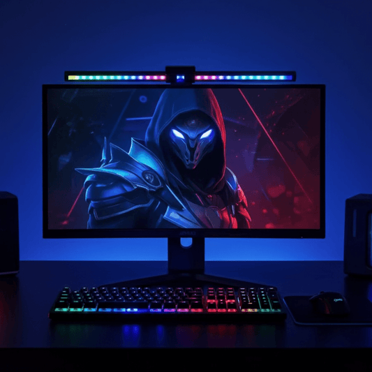 Barre LED RGB Moniteur — Double Face / Gaming / Bureau - GamerZone