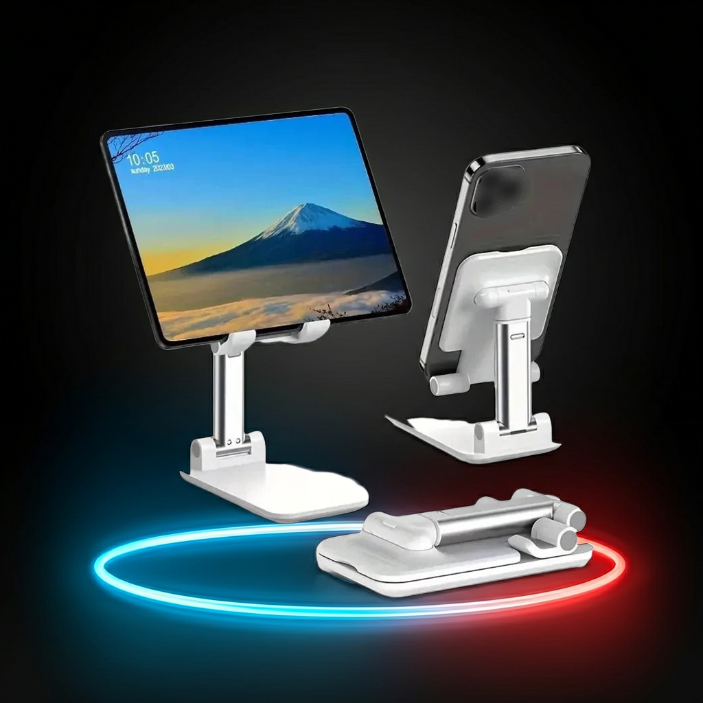 Support Téléphone Bureau Gaming — Pliable & Ajustable - GamerZone