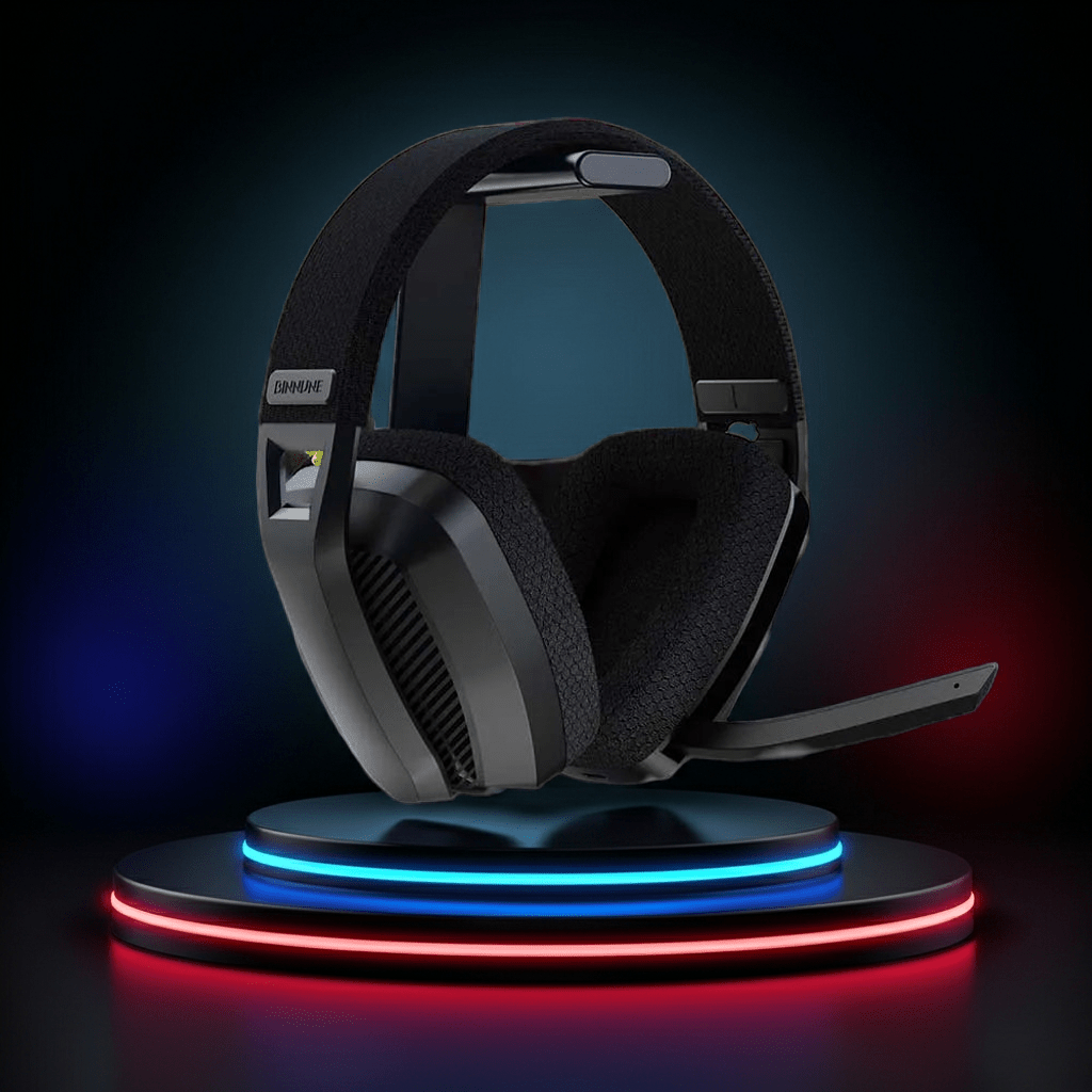 Casque Gaming Sans Fil Bluetooth BINNUNE BW06 2.4GHz - GamerZone