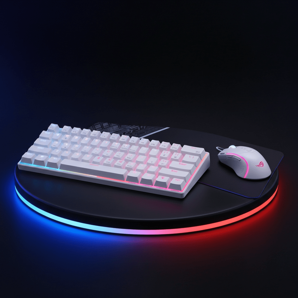 Pack Gaming Starter — Clavier + Souris + Tapis - GamerZone