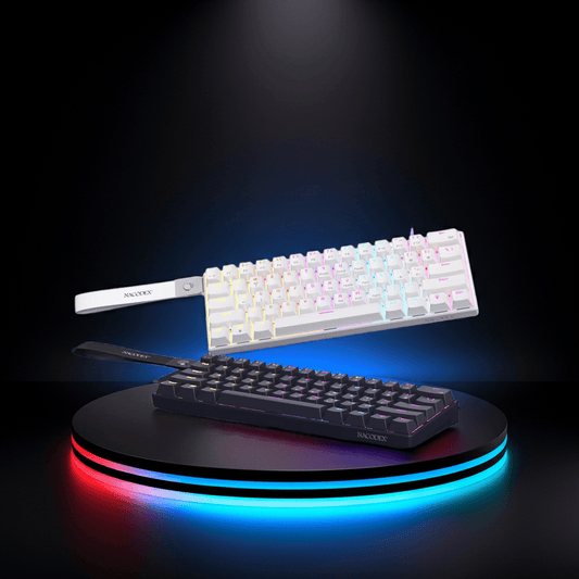 Clavier Mécanique Gaming 60% AJAZZ NK61 RGB Hot - Swap - GamerZone
