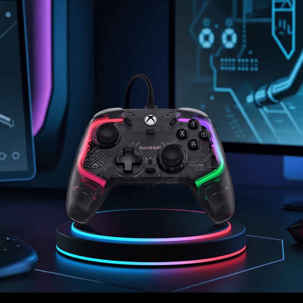 Manette Xbox Filaire GameSir Kaleid Flux — RGB / Hall Effect / Xbox & PC - GamerZone